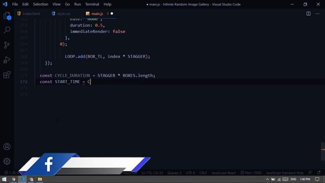 How to Build Infinity Random Image Gallery || Coding Script