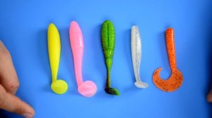 Мои ТОП 5 силиконовых приманок на судака и щуку