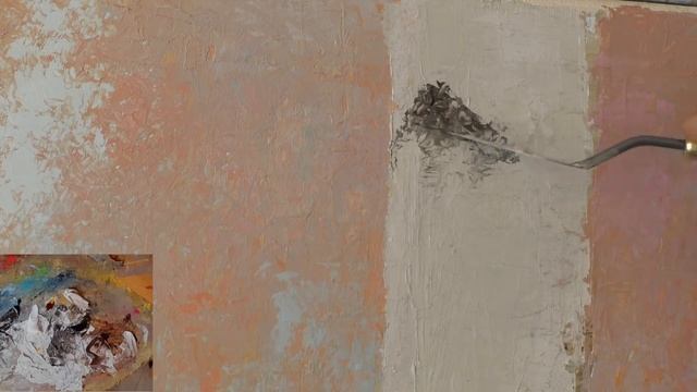 Как нарисовать березу и кору дерева используя мастихин - Юрий Клапоух (2020) смотреть онлайн