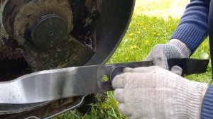 Вал больше не гнет! Самодельная фрикционная система для защиты вала газонокосилки.