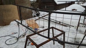 Делаем арки для клематисов своими руками.