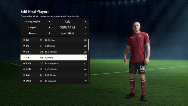 EA SPORTS FC24 | Serie A Player Faces & Ratings