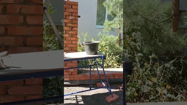 как построить забор из рядового кирпича смотреть онлайн