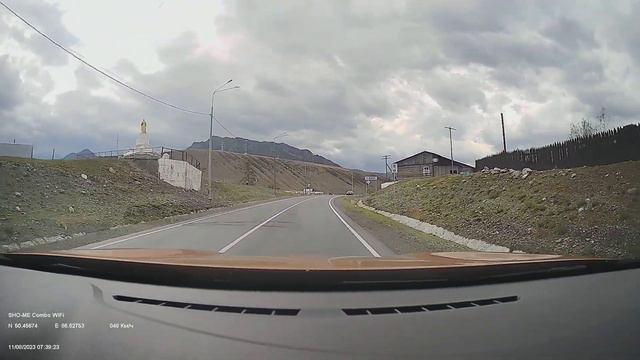 ЧУЙСКИЙ ТРАКТ. Туекта - перевал ЧИКЕ-ТАМАН - Акташ, 11 августа 2023. ВСЯ ДОРОГА В РЕАЛЬНОМ ВРЕМЕНИ.