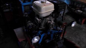 купил и установил дизель 12 л.с. на свой минитрактор