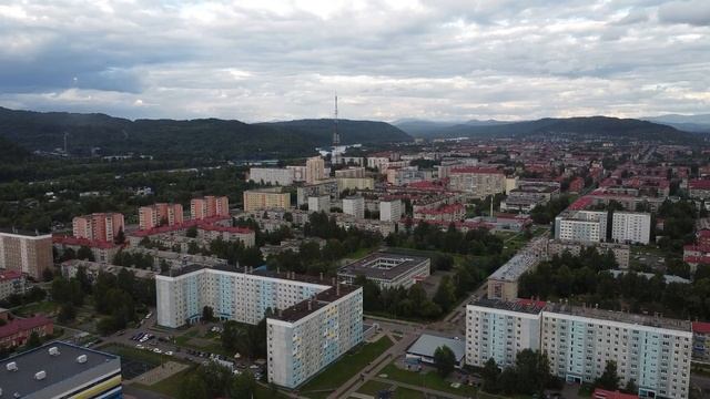 Междуреченск с высоты :-)