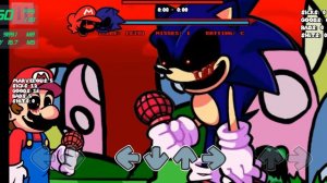 Скин Bf в fnf sonic exe reblodet на андроид ссылка на скин в описании
