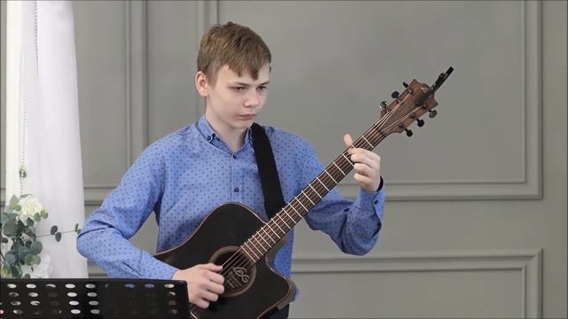 Христианская мелодия на гитаре В городе тихая осень 21.05.2023