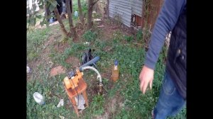 Замена ручного насоса на электрический на скважине