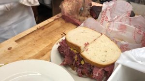 Making Katz's Deli Pastrami and Corned Beef Sandwich - The King of All Sandwiches in the World!