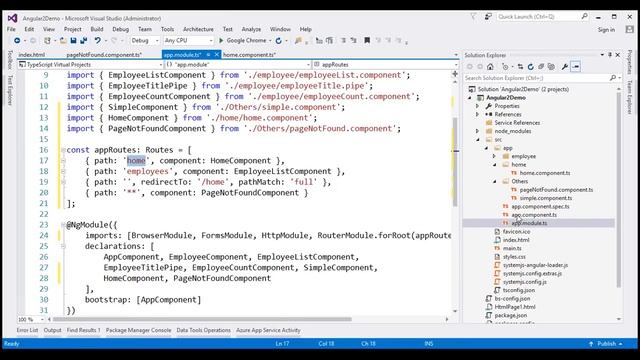 Angular 2 routing tutorial