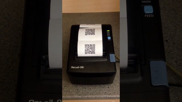 Печать QR-кода для ЕГАИС на ПТК Retail-01K