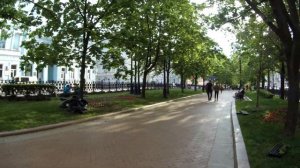 Рождественский бульвар. Прогулки по Москве. Rozhdestvensky Boulevard. Walking in Moscow