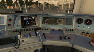 Запуск электровоза ЭП2К в симуляторе Rtrainsim