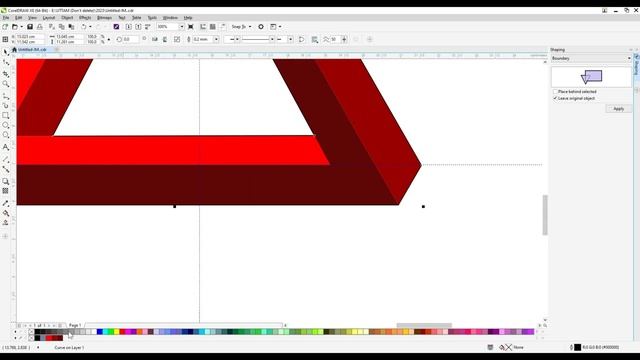 How to Draw and Color the Impossible Triangle Illusion||Impossible Triangle logo||Coreldraw|Drawing смотреть онлайн