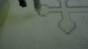 Вышивка крестиком на машинке