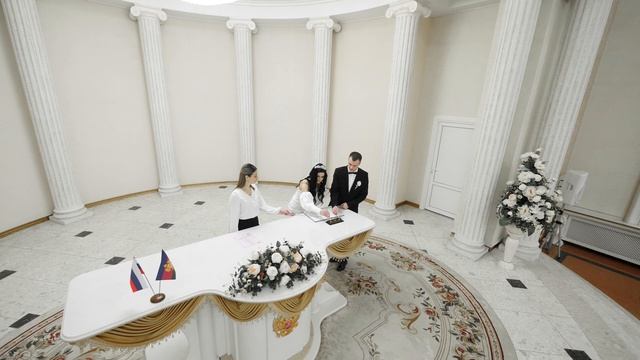 Видеосъемка свадьбы Екатерининский Зал отрывок из свадебного клипа от свадебный видеограф Краснодар