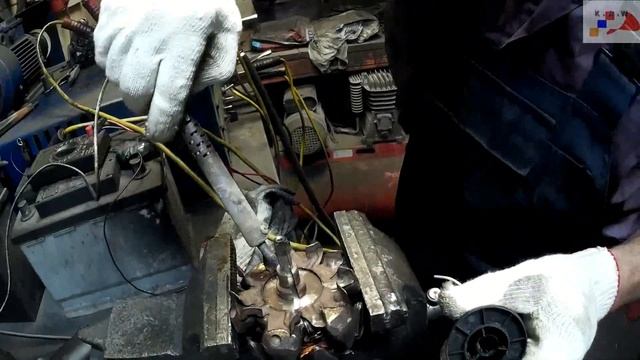 Ремонт генератора Валео, Ситроен Берлинго, мотор 1,6л смотреть онлайн