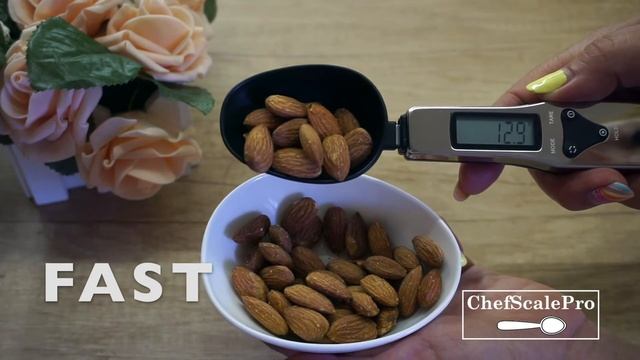 Digital measuring spoon scale for cooking and more. смотреть онлайн