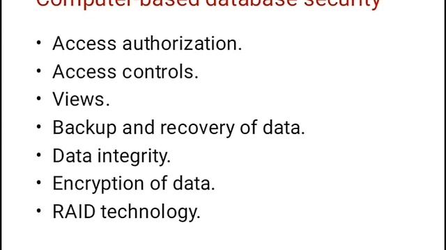 Database Security in DBMS