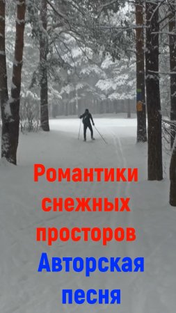 Песня РОМАНТИКИ СНЕЖНЫХ ПРОСТОРОВ. Стихи и музыка СВЕТЛАНЫ АВДЕЕВОЙ. Исполняет АВТОР с сыном