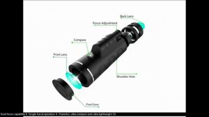 Monocular Telescope High Powered Monocular Scope - Monoculars for Bird Watching, Hunting