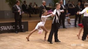 Danila Boriskin - Elizaveta Ulianova, RUS, 1/2 Rumba