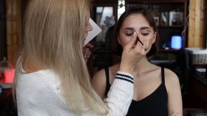 Быстрый макияж с палеткой StasyAlex EYESHADOWS PALETTE E02 Sparrow flight