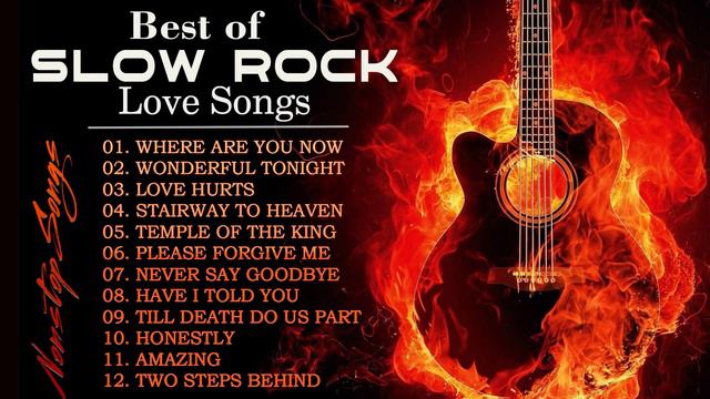Scorpions, Bon Jovi, Eagles, Led Zeppelin, U2, Aerosmith 📻 Slow rock love song nonstop смотреть онлайн