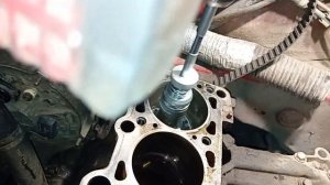 VW Passat b3, 1.8 RP ненесение хона на цилиндры