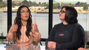Ali Wong and Randall Park on KTVU The 9