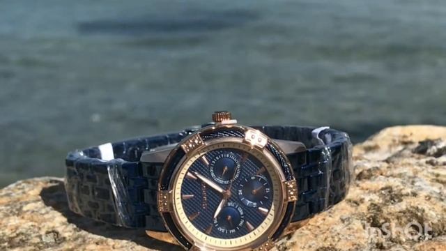 Часы наручные женские B01356-4 синие смотреть онлайн