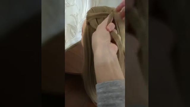 Простая,красивая прическа.Идея вечерней прически/hairstyles