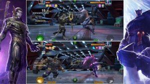 Самый сильный дамагер космоса? Корвус Глэйв против Кулл Обсидиана | Марвел: Битва Чемпионов