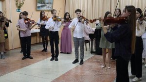Дети и музыка. Скрипка. Ансамбль
