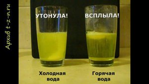 Шипучие таблетки в холодной и горячей воде
