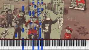 Carlo Donida - "Canzone da due soldi" (Synthesia) [Yamaha Electone] *Tutorial*