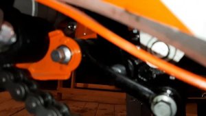 Защита двигателя для китайского эндуро мотоцикла за 1000 рублей