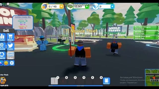 Прохождение симулятора Вора в Roblox смотреть онлайн