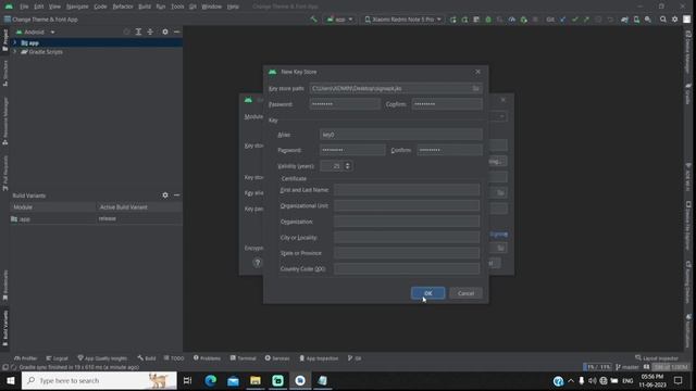 How to Generate Signed Apk and App Bundle File (.apk / .aab) in Android Studio Kotlin