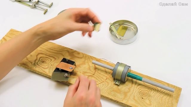 Пьезоэлектрический Гаусс Ган (Coilgun) смотреть онлайн