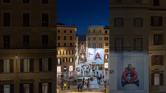 Night over Trinità dei Monti - Rome - Lazio - Italy - #shorts