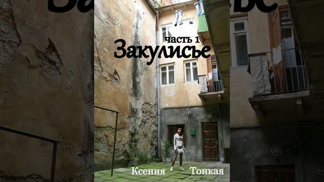 Книга Закулисье часть 1 глава 20. Ксения Тонкая