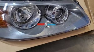 Nissan Almera N16 фары передние новые depo серые Ниссан Алмера н16 альмера n16e МирКузова