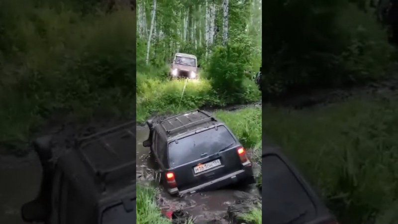 преодолеваем брод #4х4 #оффроад54 #offroad