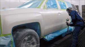 PPG PAINT HOW TO BLEND WHITE PEARL- SPRAY PAINTING