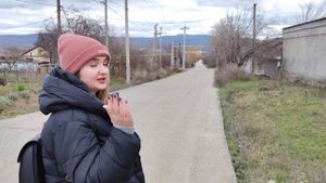 Натухаевская | Прогулка из кп Видный в центр | Сибирячка и иностранец | Юг России зимой