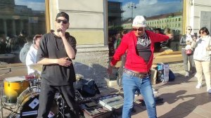 Айдахо - Новая, классная песня группы Айдахо и замечательная атмосфера на Невском проспекте!#id_aho