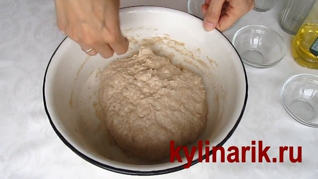 Домашний ХЛЕБ! Рецепт хлеба из ЦЕЛЬНОЗЕРНОВОЙ муки, в духовке. ТЕСТО для хлеба от kylinarik.ru