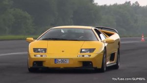Lamborghini Diablo VT 6 0 V12   Pure Exhaust Sounds!